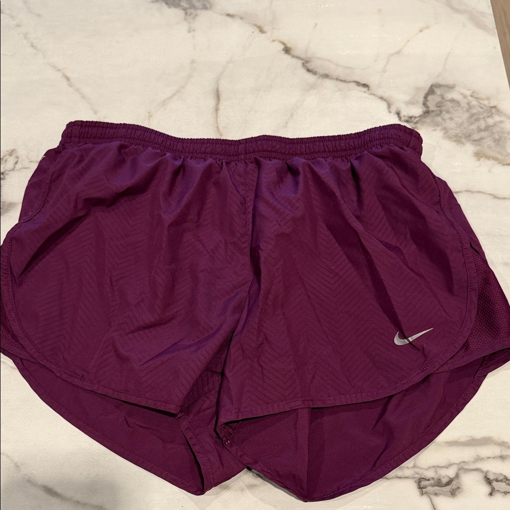 Nike Women's Deep Purple Athletic Shorts